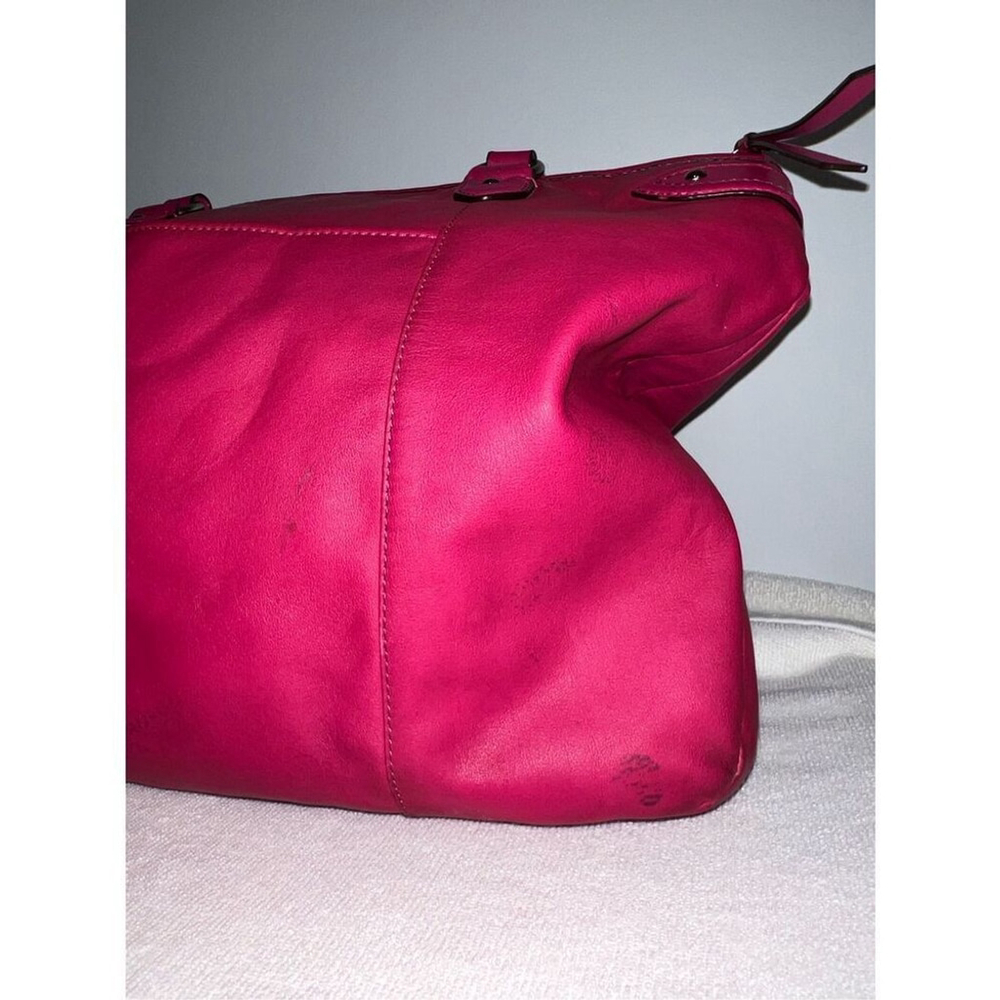 VTG COACH Daisy Magenta Leather Emma Shoulder Bag F23973 - Picture 4 of 11